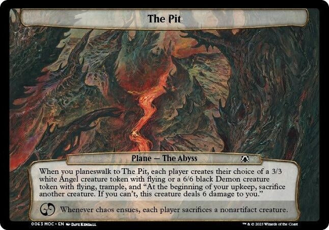 Image for The Pit (63) [Planechase: March of the Machine]