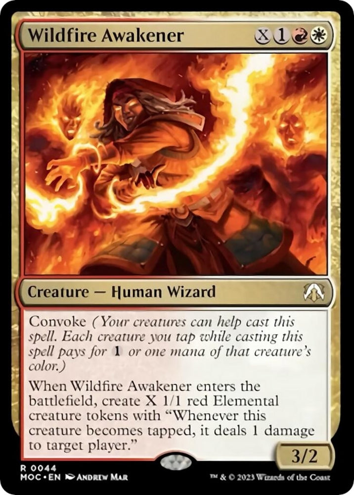 Image for Wildfire Awakener (44) [Commander: March of the Machine]