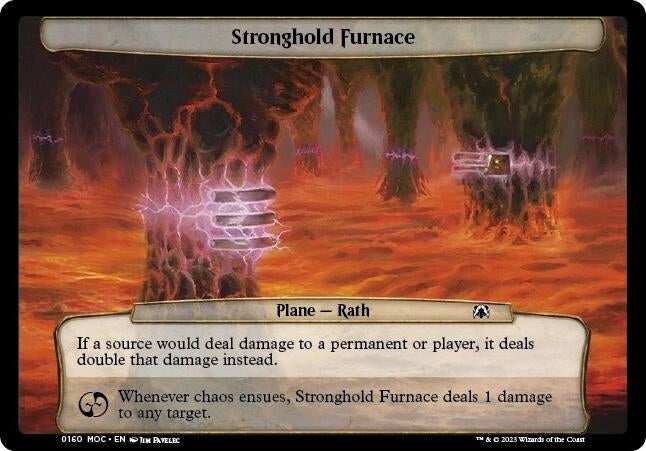 Image for Stronghold Furnace (160) [Planechase: March of the Machine]