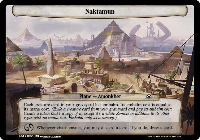 Image for Naktamun (58) [Planechase: March of the Machine]