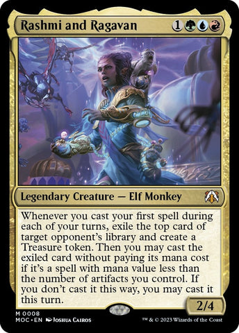 Image for Rashmi and Ragavan (8) [Commander: March of the Machine]