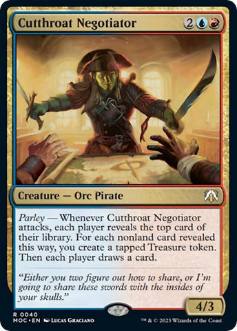 Image for Cutthroat Negotiator (40) [Commander: March of the Machine]