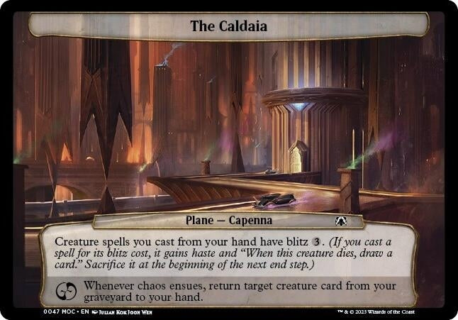 Image for The Caldaia (47) [Planechase: March of the Machine]