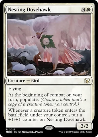 Image for Nesting Dovehawk (17) [Commander: March of the Machine]