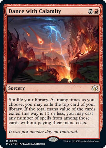 Image for Dance with Calamity (29) [Commander: March of the Machine]