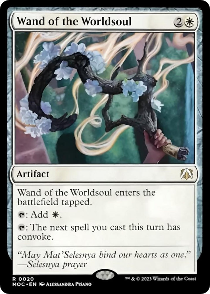 Image for Wand of the Worldsoul (20) [Commander: March of the Machine]