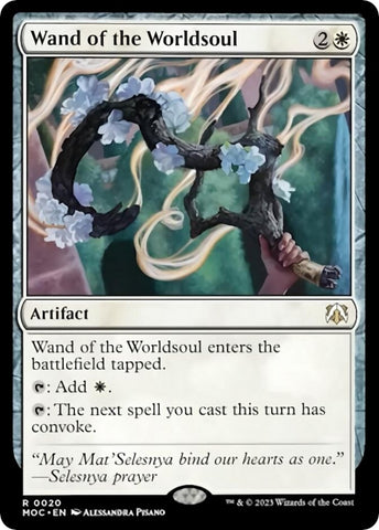 Image for Wand of the Worldsoul (20) [Commander: March of the Machine]