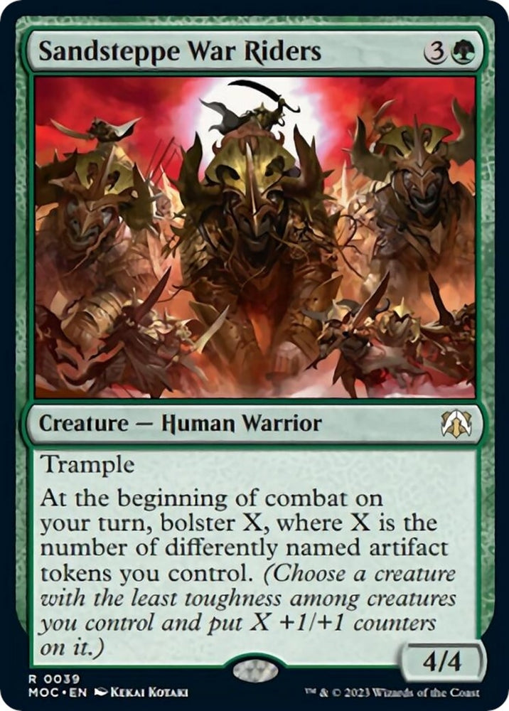 Image for Sandsteppe War Riders (39) [Commander: March of the Machine]