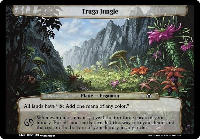 Image for Truga Jungle (161) [Planechase: March of the Machine]