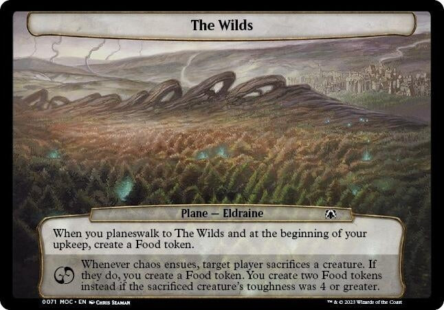Image for The Wilds (71) [Planechase: March of the Machine]