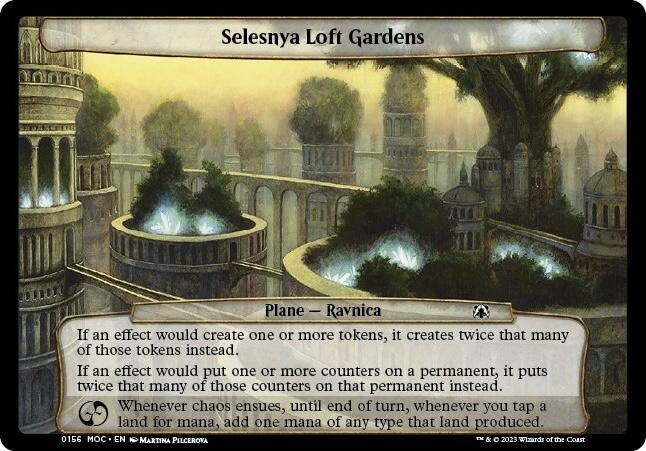 Image for Selesnya Loft Gardens (156) [Planechase: March of the Machine]