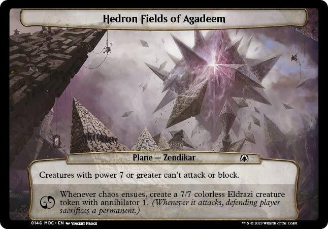 Image for Hedron Fields of Agadeem (146) [Planechase: March of the Machine]