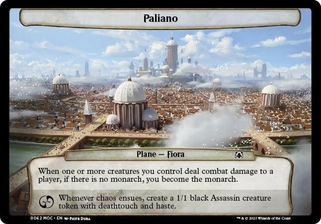 Image for Paliano (62) [Planechase: March of the Machine]