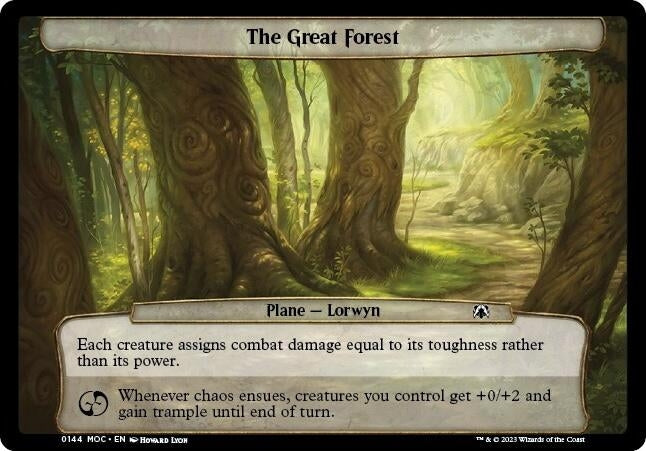 Image for The Great Forest (144) [Planechase: March of the Machine]