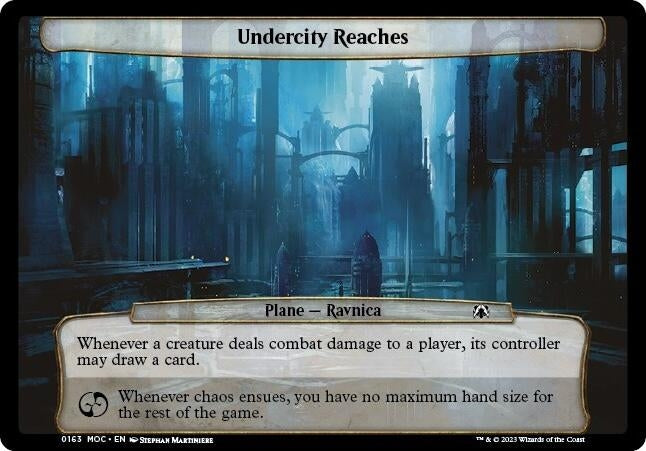 Image for Undercity Reaches (163) [Planechase: March of the Machine]