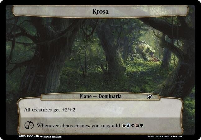 Image for Krosa (150) [Planechase: March of the Machine]