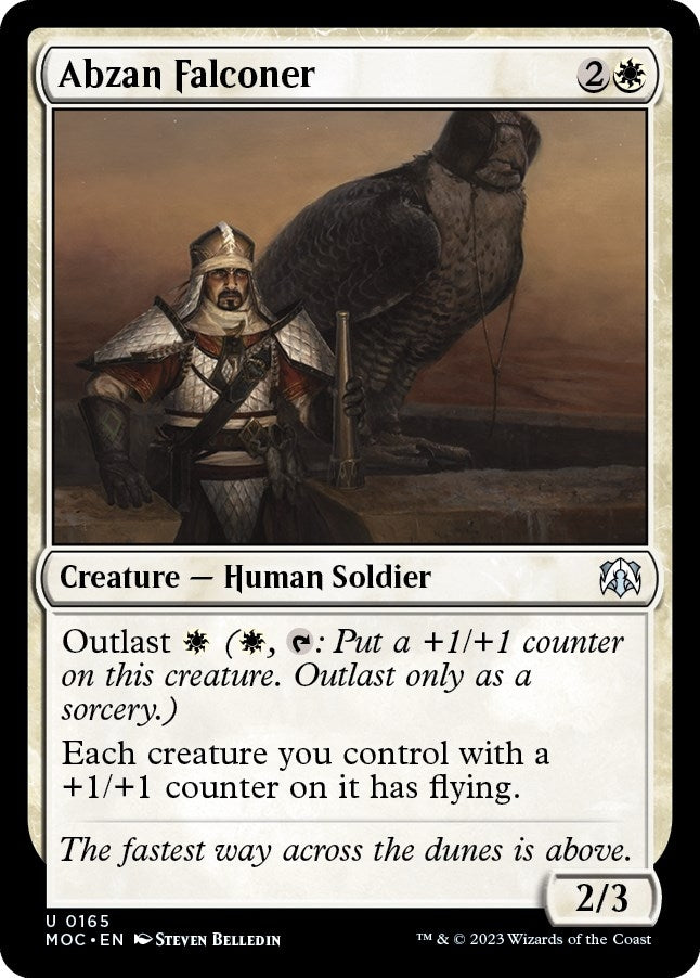 Image for Abzan Falconer (165) [Commander: March of the Machine]