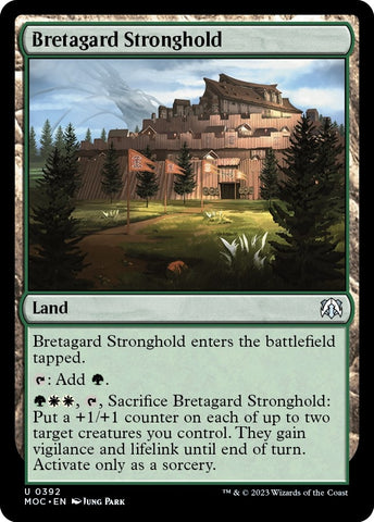 Image for Bretagard Stronghold (392) [Commander: March of the Machine]