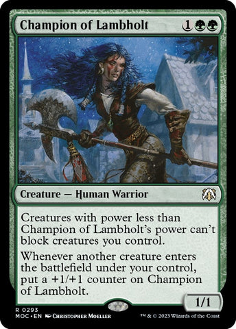 Image for Champion of Lambholt (293) [Commander: March of the Machine]