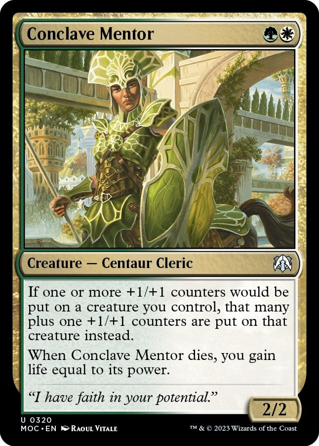 Image for Conclave Mentor (320) [Commander: March of the Machine]
