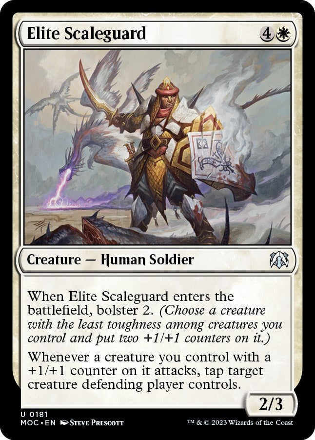 Image for Elite Scaleguard (181) [Commander: March of the Machine]