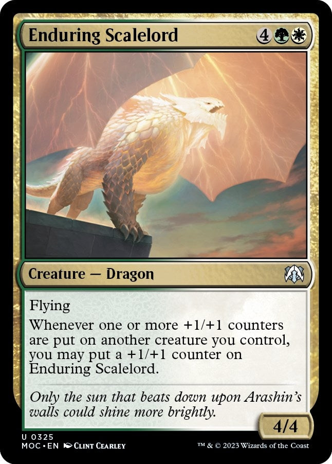 Image for Enduring Scalelord (325) [Commander: March of the Machine]