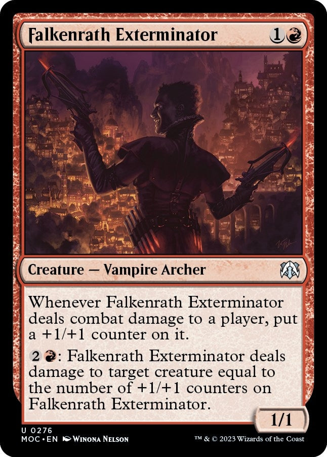 Image for Falkenrath Exterminator (276) [Commander: March of the Machine]