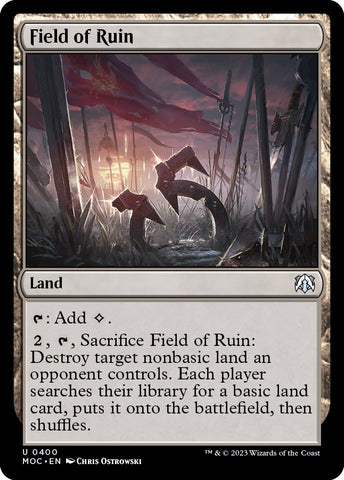 Image for Field of Ruin (400) [Commander: March of the Machine]