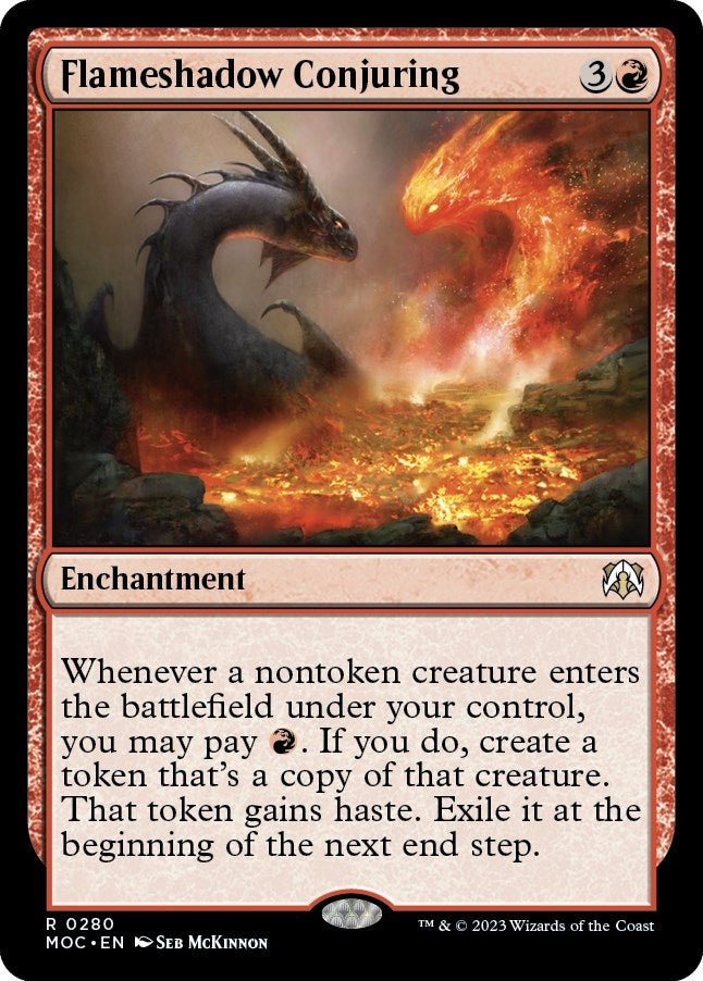 Image for Flameshadow Conjuring (280) [Commander: March of the Machine]