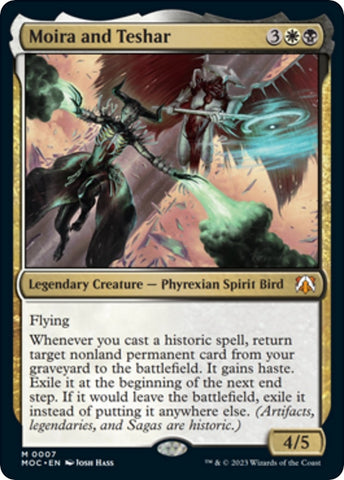 Image for Moira and Teshar (7) [Commander: March of the Machine]