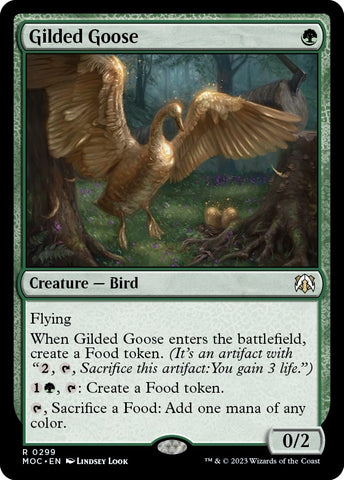 Image for Gilded Goose (299) [Commander: March of the Machine]