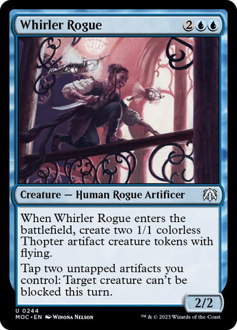 Image for Whirler Rogue (244) [Commander: March of the Machine]