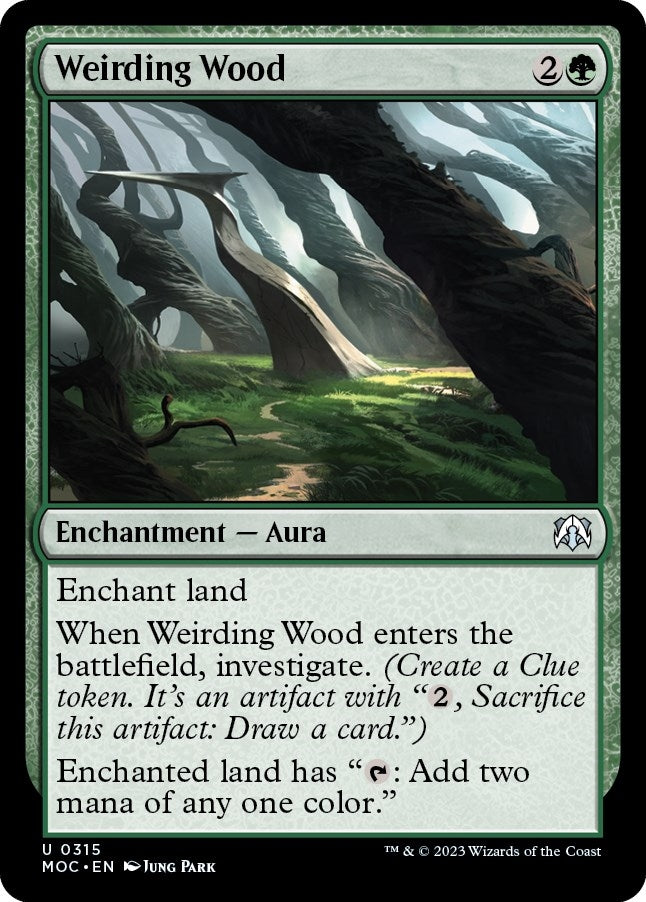 Image for Weirding Wood (315) [Commander: March of the Machine]