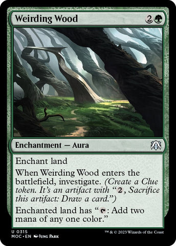 Image for Weirding Wood (315) [Commander: March of the Machine]