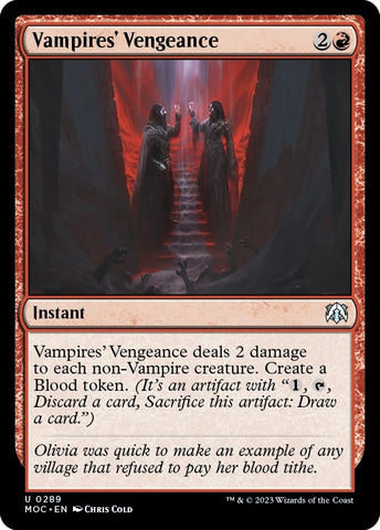 Image for Vampires' Vengeance (289) [Commander: March of the Machine]