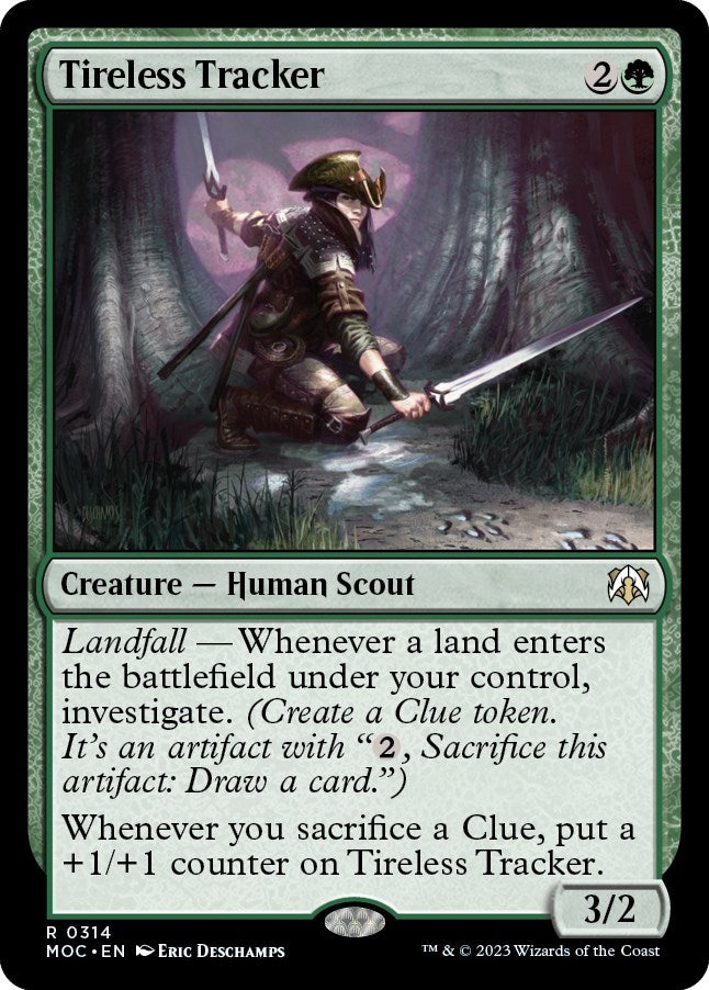 Image for Tireless Tracker (314) [Commander: March of the Machine]