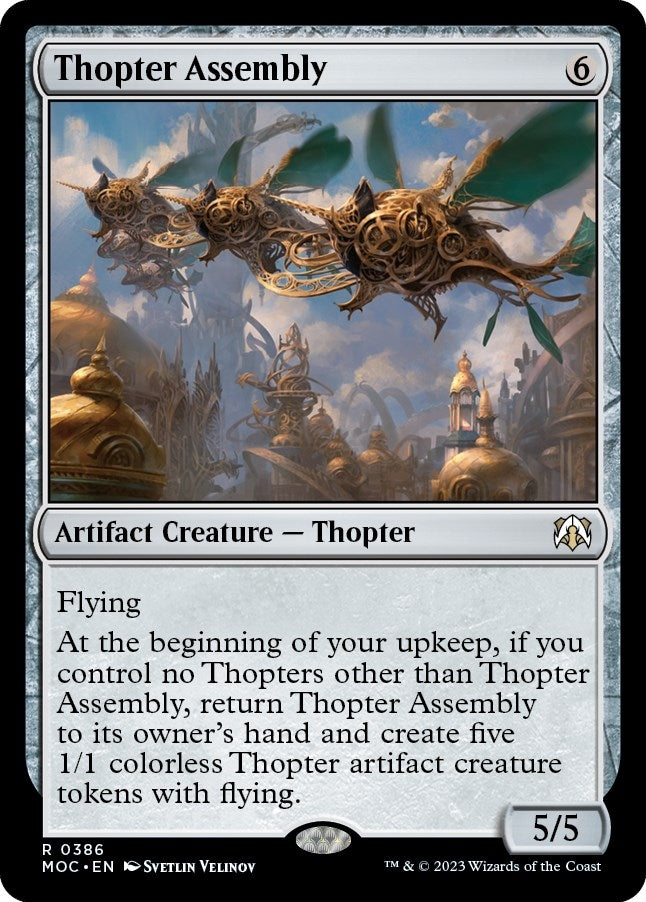 Image for Thopter Assembly (386) [Commander: March of the Machine]