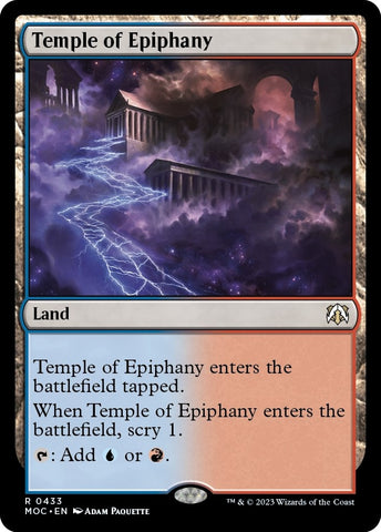 Image for Temple of Epiphany (433) [Commander: March of the Machine]