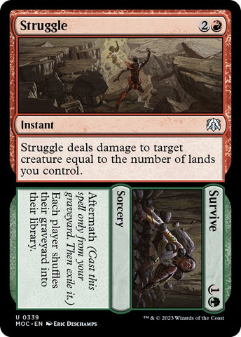 Image for Struggle // Survive (339) [Commander: March of the Machine]