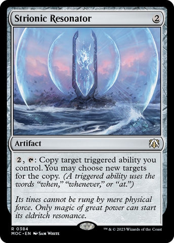 Image for Strionic Resonator (384) [Commander: March of the Machine]