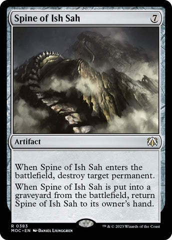 Image for Spine of Ish Sah (383) [Commander: March of the Machine]