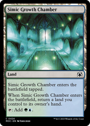 Image for Simic Growth Chamber (424) [Commander: March of the Machine]