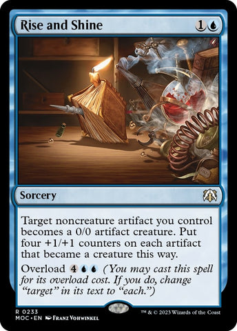 Image for Rise and Shine (233) [Commander: March of the Machine]
