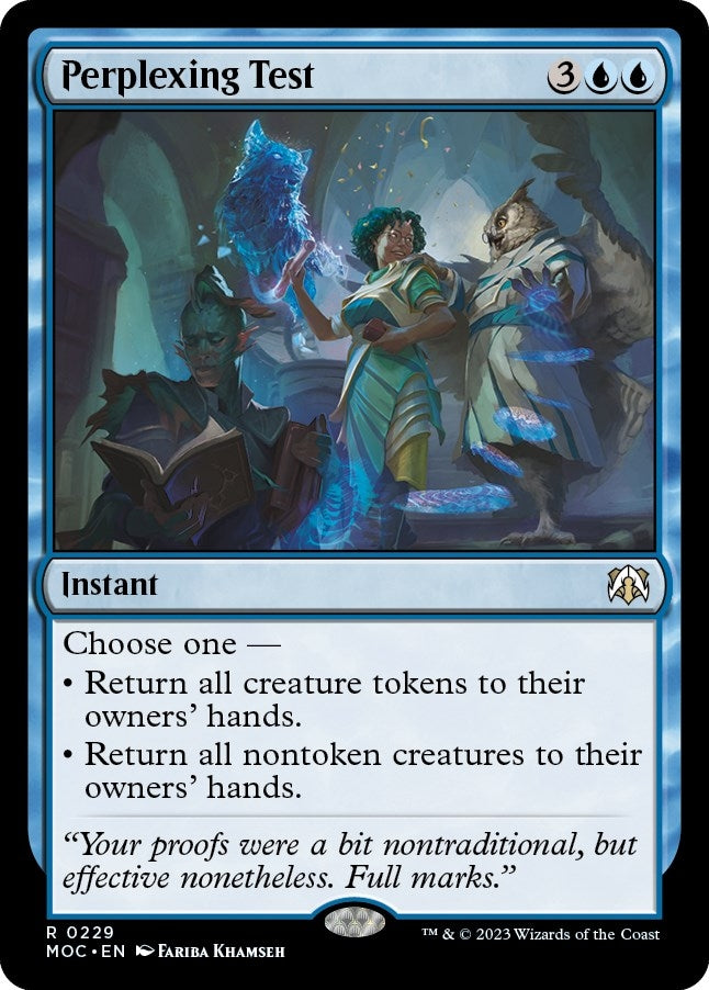 Image for Perplexing Test (229) [Commander: March of the Machine]