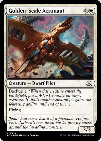 Image for Golden-Scale Aeronaut (15) [March of the Machine]