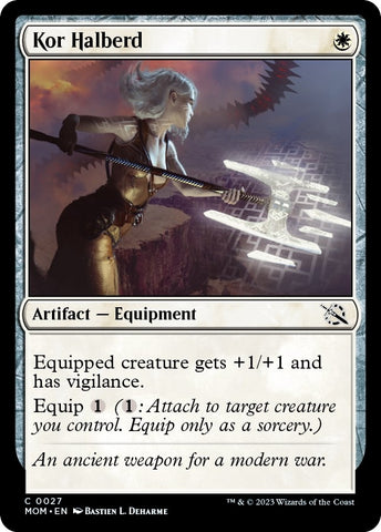 Image for Kor Halberd (27) [March of the Machine]