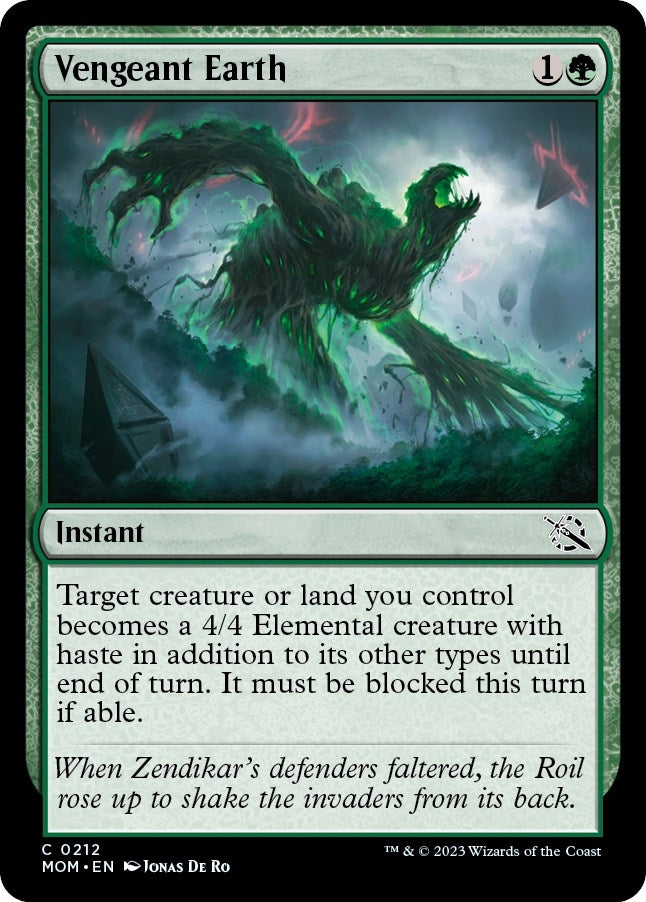 Image for Vengeant Earth (212) [March of the Machine]