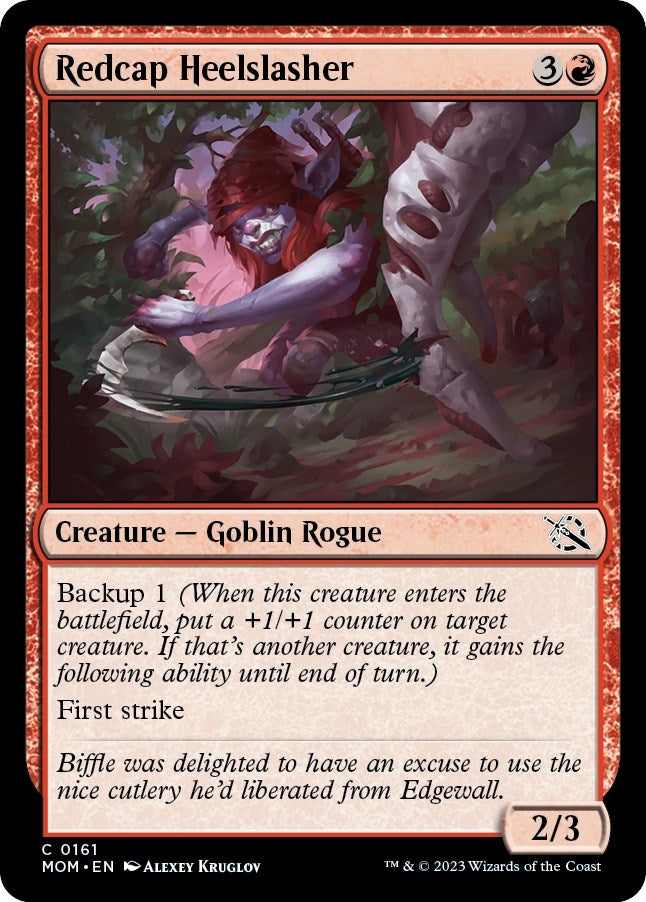 Image for Redcap Heelslasher (161) [March of the Machine]