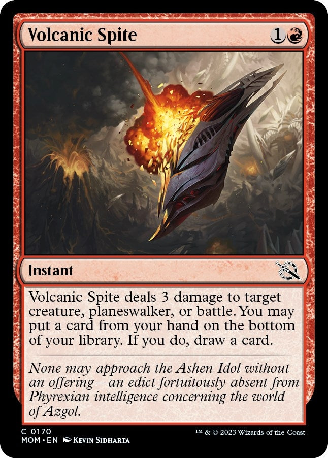 Image for Volcanic Spite (170) [March of the Machine]