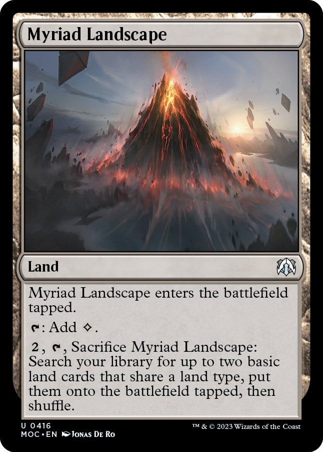 Image for Myriad Landscape (416) [Commander: March of the Machine]